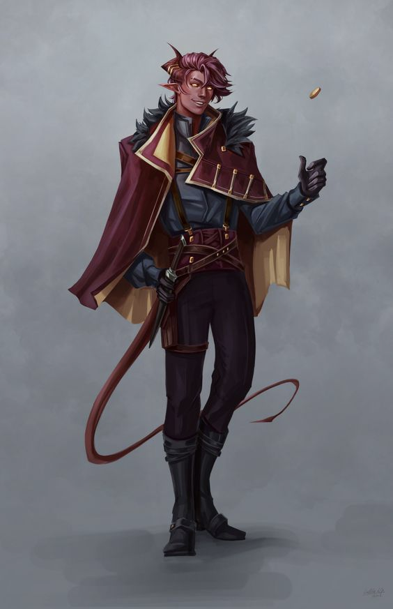 Many Tieflings deliberately lean into their reputation to take advantage of the easily swayed