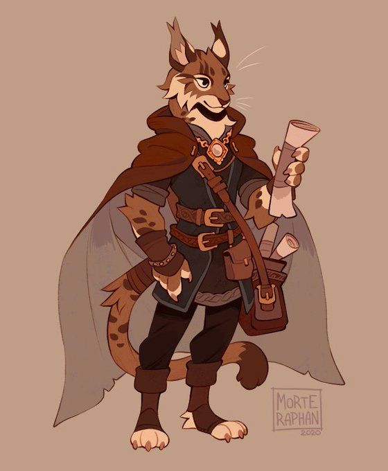 Catfolk commonly wander throughout the world in search of adventure