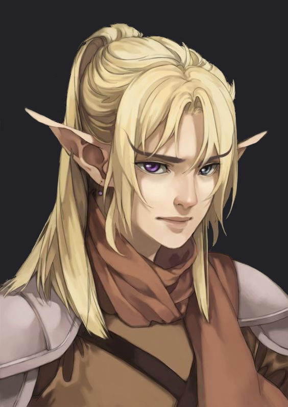 Elves tend to be known for a no-nonsense attitude that comes across as disdain for younger races