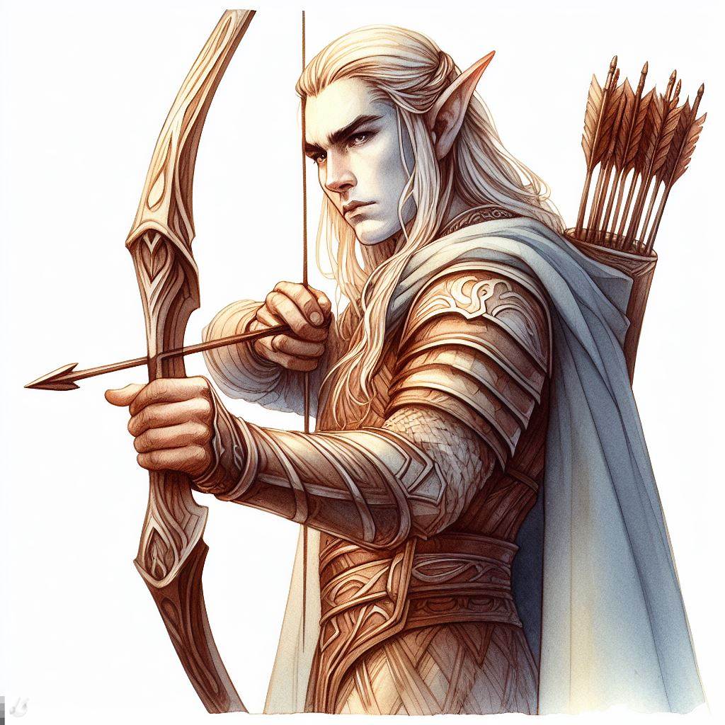 Elves tend to be known for a no-nonsense attitude that comes across as disdain for younger races