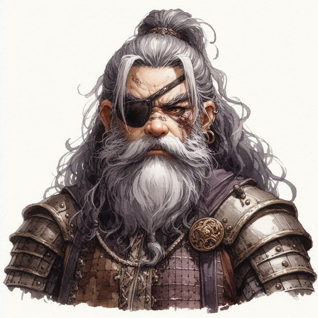 Thiri likes to wear her old armor around to intimidate the "lazy worthless sacks of shit" in the Workhouses