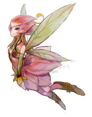 A Cherry-blossom Tylwyth of the Spring Court