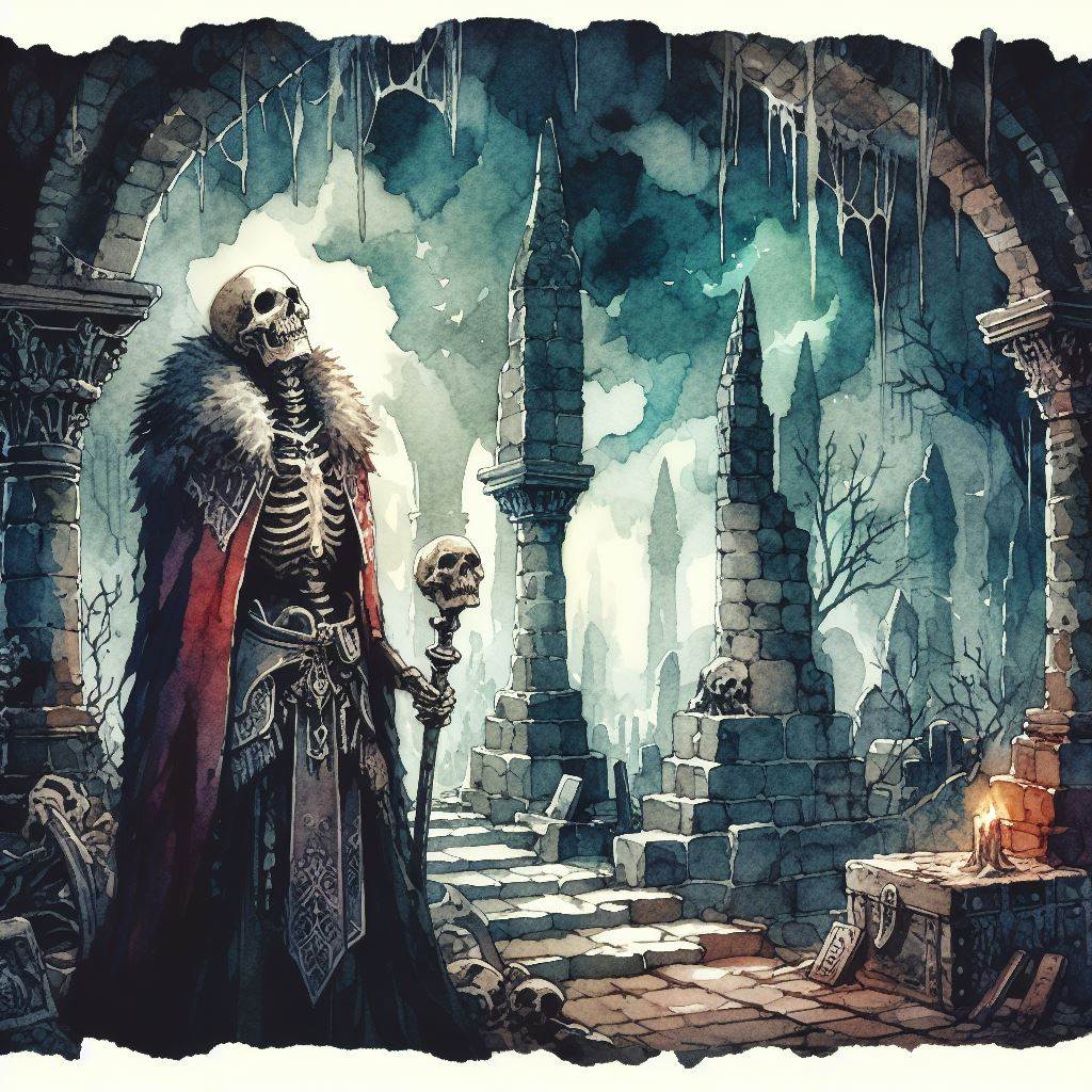 A Lichling is in many ways destined to become magically skilled. It is little wonder where they got their name from.