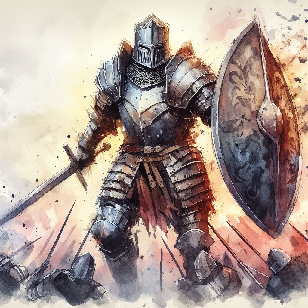 No matter how the wind howls, the mountain cannot bow to it.