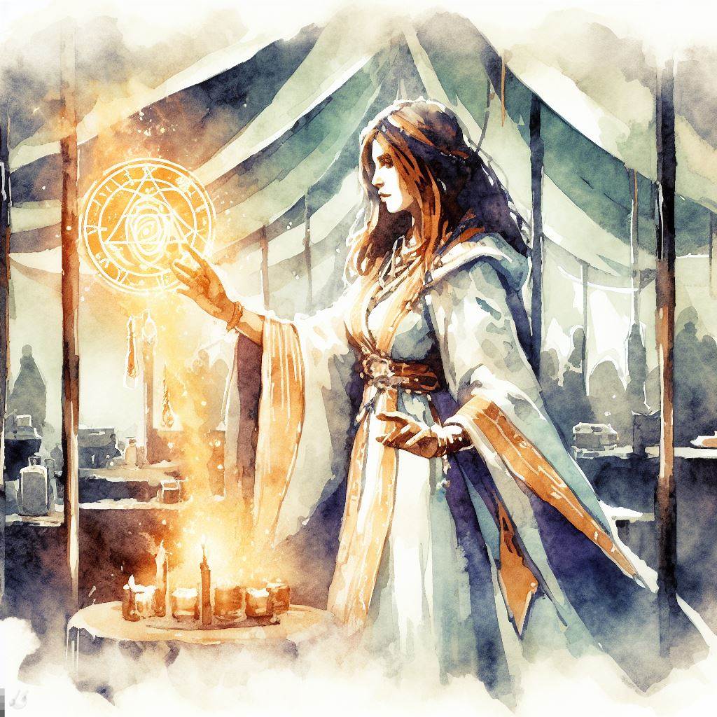 Healers are often, but not always, emissaries of their deity.