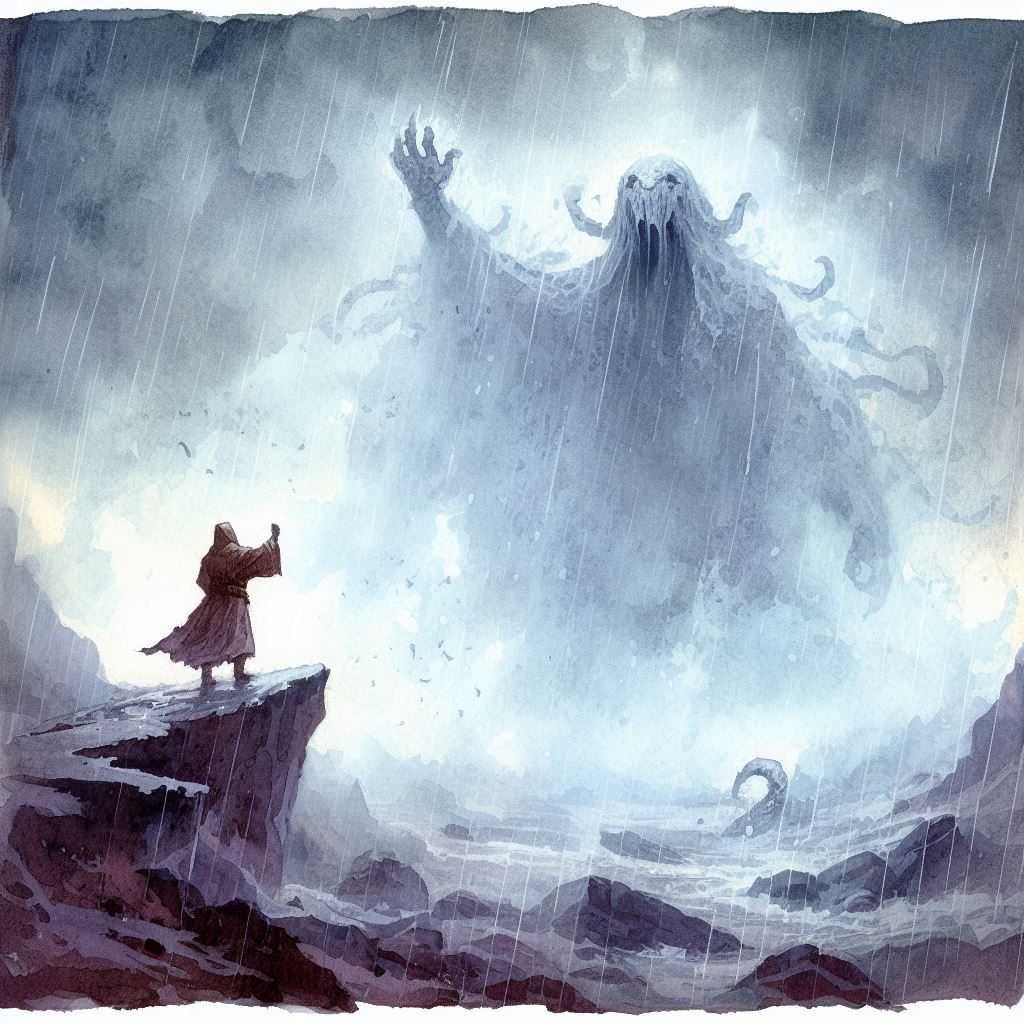 A desperate petitioner seeks the help of a forgotten One.