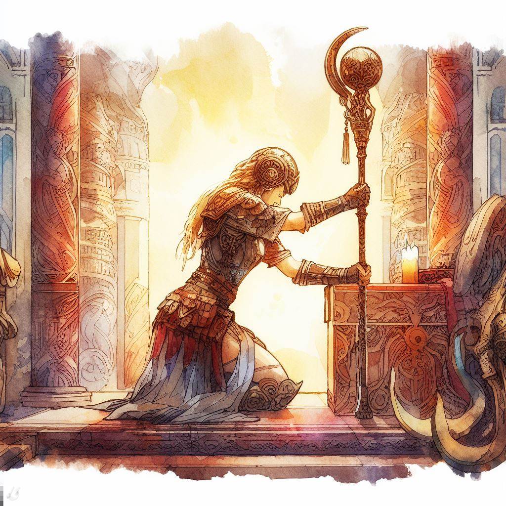 Give up your pride, serve the Divine, and receive power beyond measure.